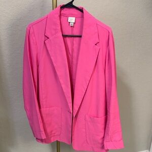 a new day Vibrant Pink Women's Blazer